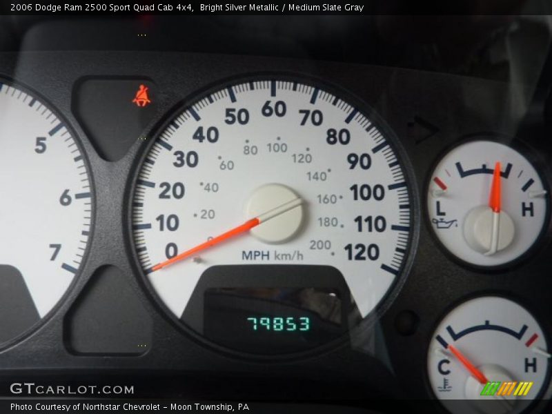 Bright Silver Metallic / Medium Slate Gray 2006 Dodge Ram 2500 Sport Quad Cab 4x4