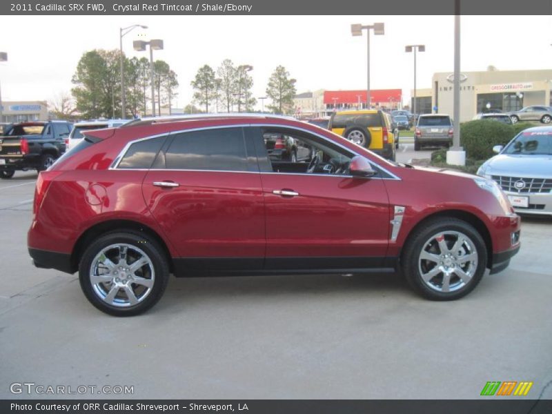 Crystal Red Tintcoat / Shale/Ebony 2011 Cadillac SRX FWD