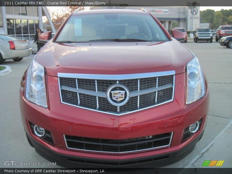 Crystal Red Tintcoat / Shale/Ebony 2011 Cadillac SRX FWD