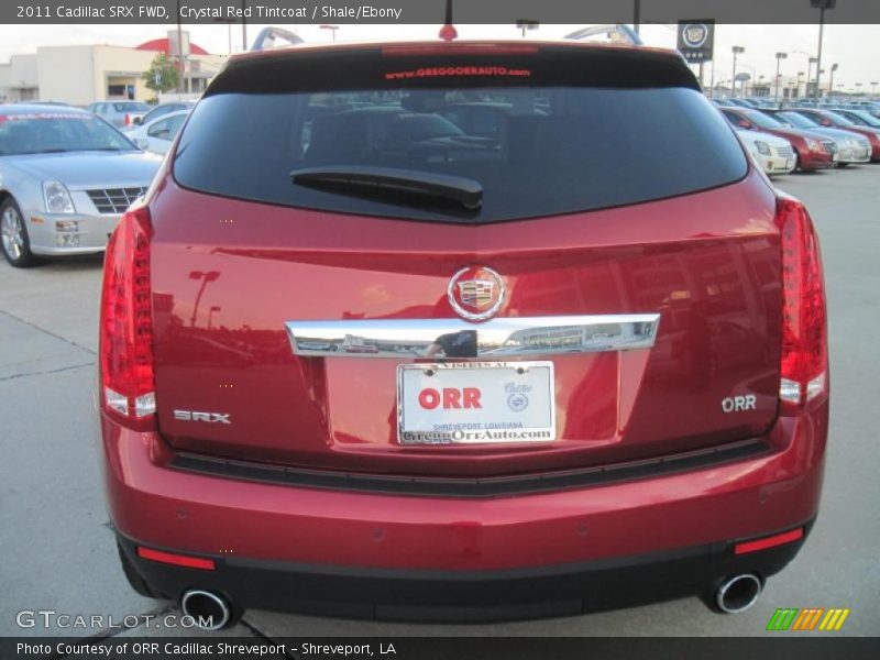 Crystal Red Tintcoat / Shale/Ebony 2011 Cadillac SRX FWD