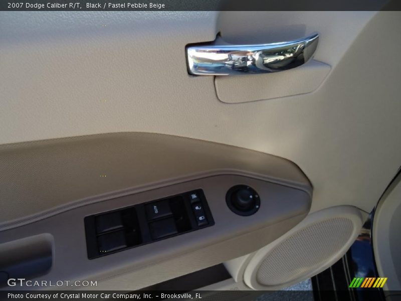 Black / Pastel Pebble Beige 2007 Dodge Caliber R/T