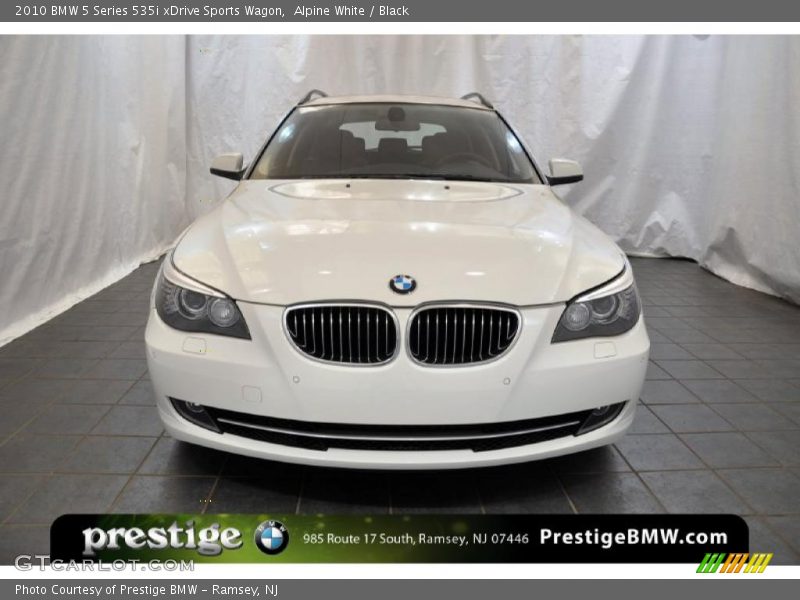 Alpine White / Black 2010 BMW 5 Series 535i xDrive Sports Wagon