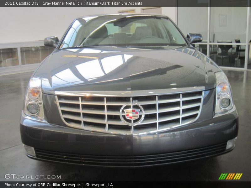 Gray Flannel Metallic / Titanium/Dark Titanium Accents 2011 Cadillac DTS