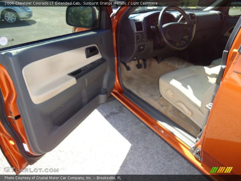 Sunburst Orange Metallic / Light Cashmere 2006 Chevrolet Colorado LT Extended Cab