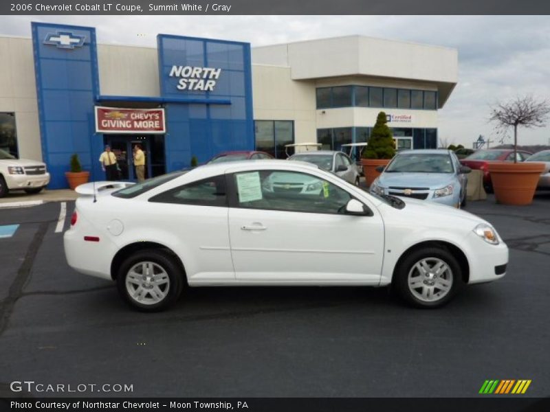 Summit White / Gray 2006 Chevrolet Cobalt LT Coupe