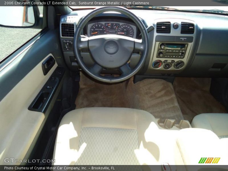 Sunburst Orange Metallic / Light Cashmere 2006 Chevrolet Colorado LT Extended Cab