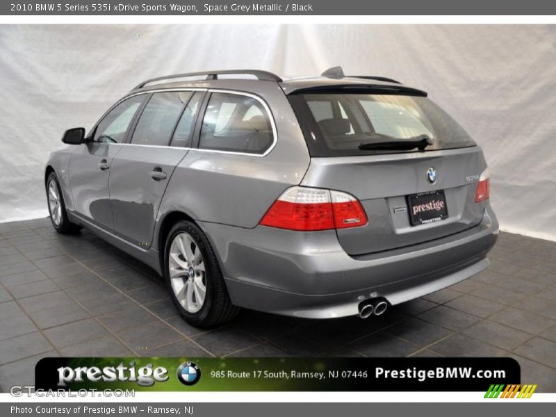 Space Grey Metallic / Black 2010 BMW 5 Series 535i xDrive Sports Wagon