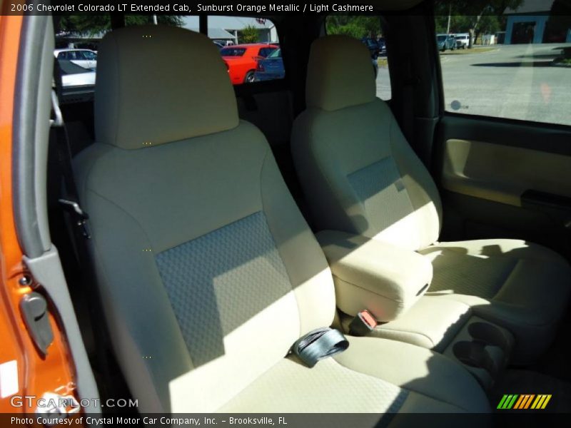 Sunburst Orange Metallic / Light Cashmere 2006 Chevrolet Colorado LT Extended Cab