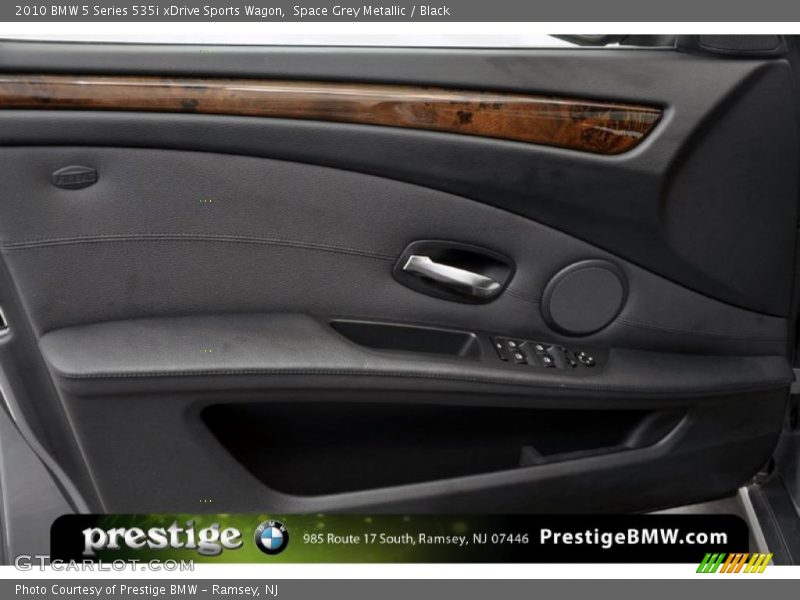 Space Grey Metallic / Black 2010 BMW 5 Series 535i xDrive Sports Wagon