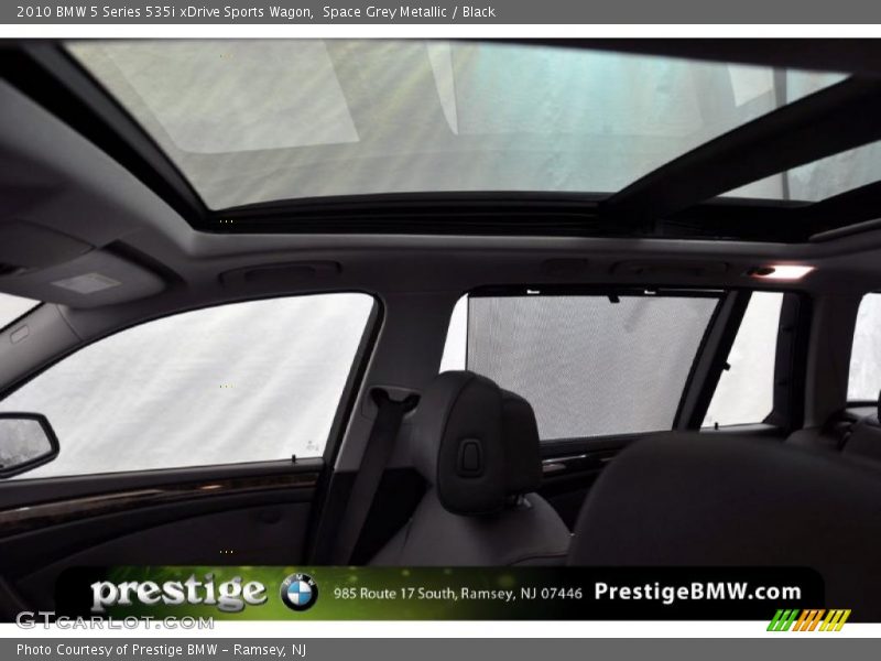 Space Grey Metallic / Black 2010 BMW 5 Series 535i xDrive Sports Wagon