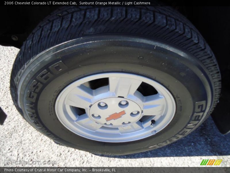 Sunburst Orange Metallic / Light Cashmere 2006 Chevrolet Colorado LT Extended Cab