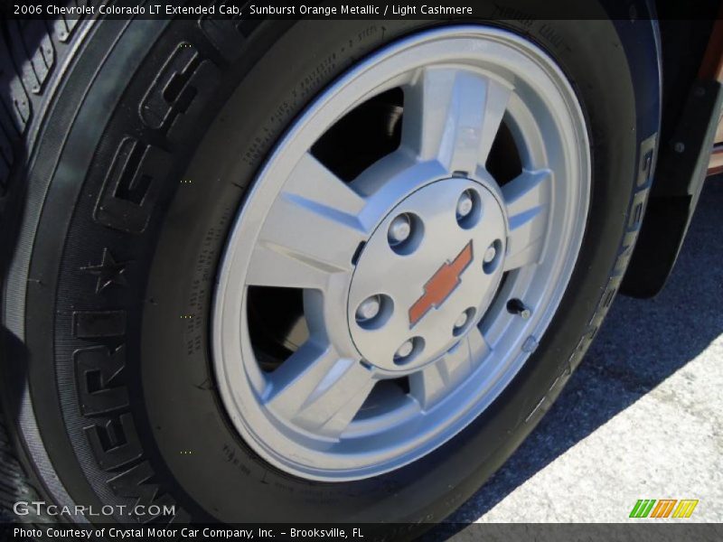 Sunburst Orange Metallic / Light Cashmere 2006 Chevrolet Colorado LT Extended Cab