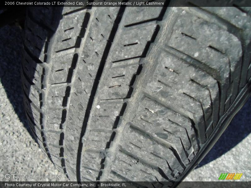 Sunburst Orange Metallic / Light Cashmere 2006 Chevrolet Colorado LT Extended Cab