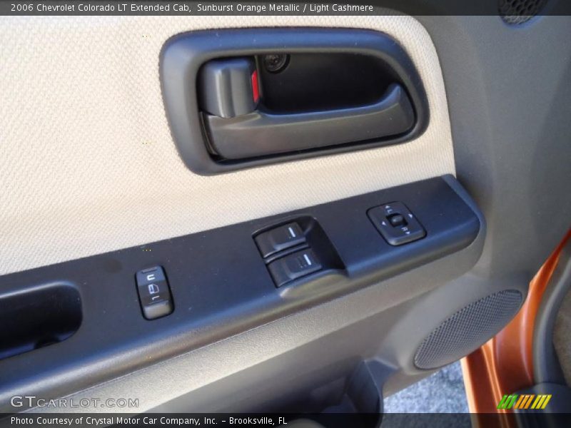 Sunburst Orange Metallic / Light Cashmere 2006 Chevrolet Colorado LT Extended Cab