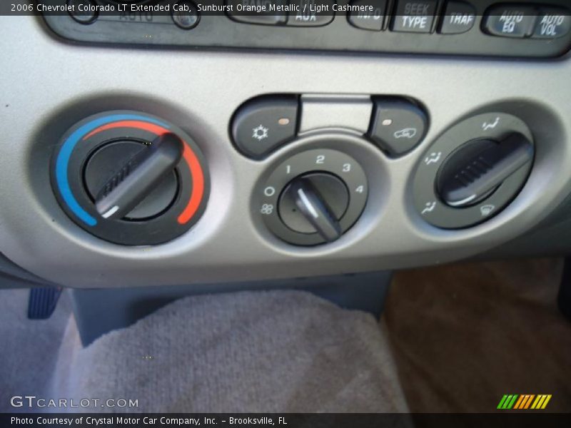 Sunburst Orange Metallic / Light Cashmere 2006 Chevrolet Colorado LT Extended Cab