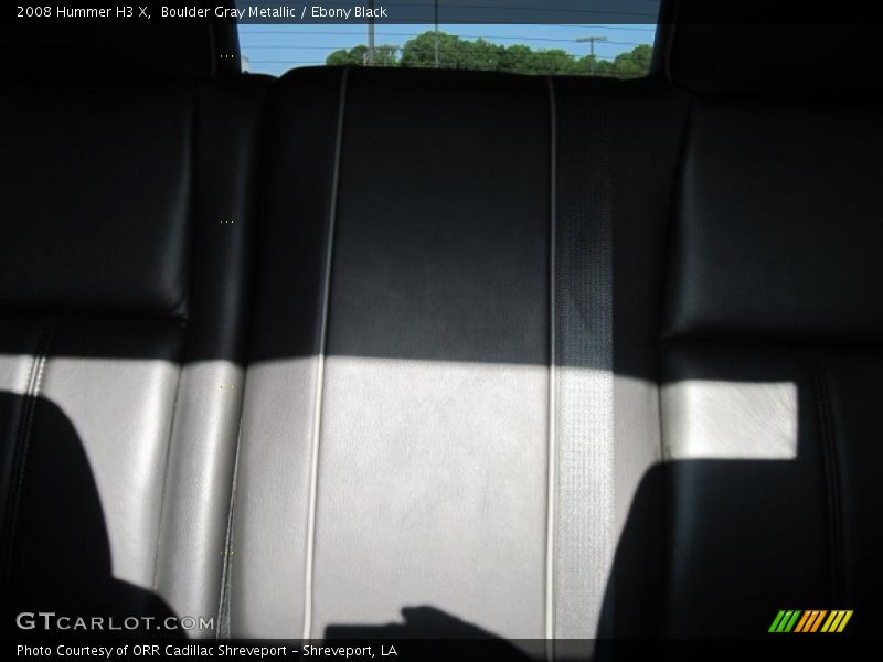 Boulder Gray Metallic / Ebony Black 2008 Hummer H3 X