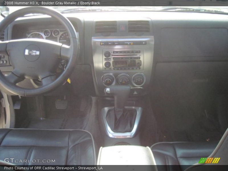 Boulder Gray Metallic / Ebony Black 2008 Hummer H3 X