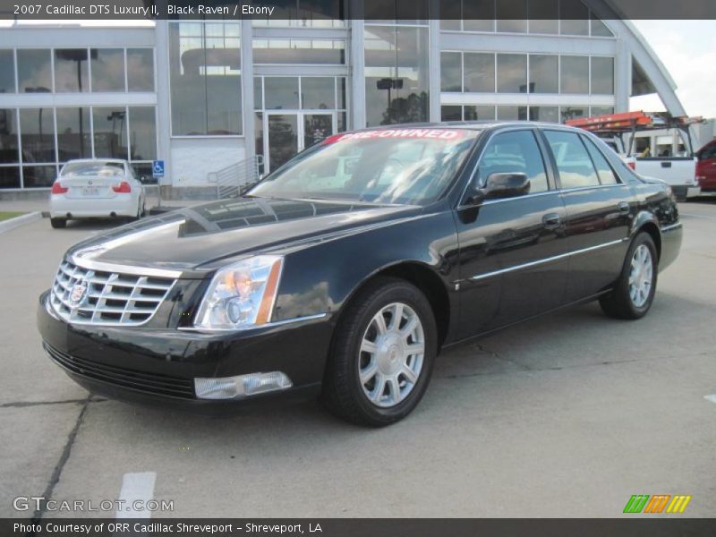 Black Raven / Ebony 2007 Cadillac DTS Luxury II