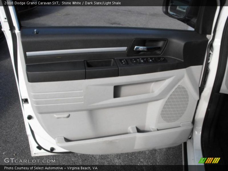 Stone White / Dark Slate/Light Shale 2008 Dodge Grand Caravan SXT