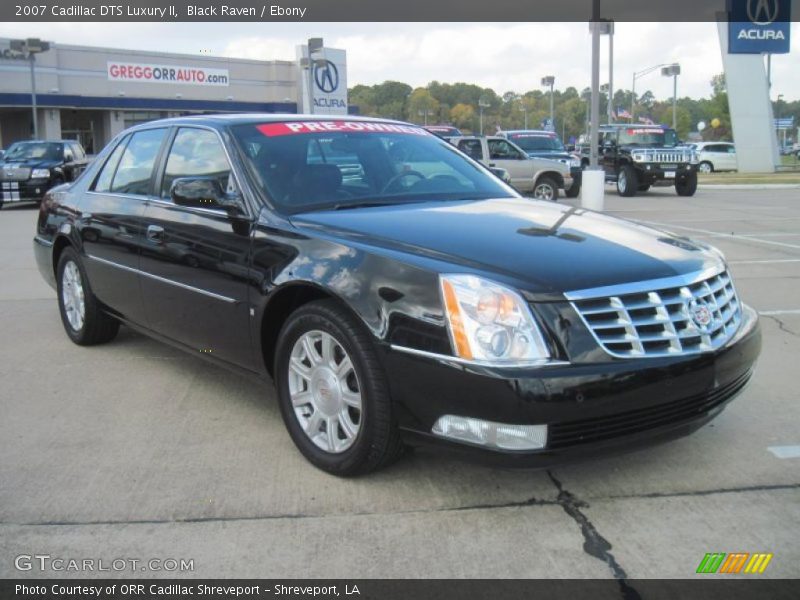Black Raven / Ebony 2007 Cadillac DTS Luxury II