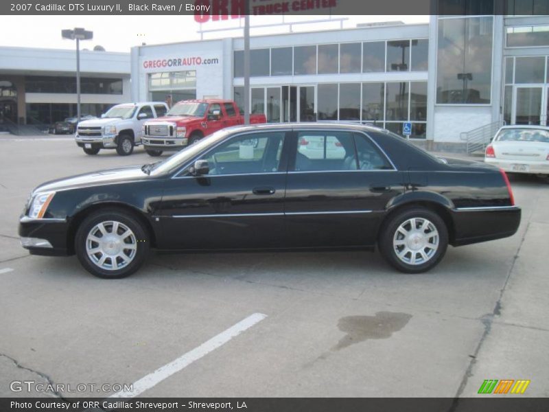 Black Raven / Ebony 2007 Cadillac DTS Luxury II