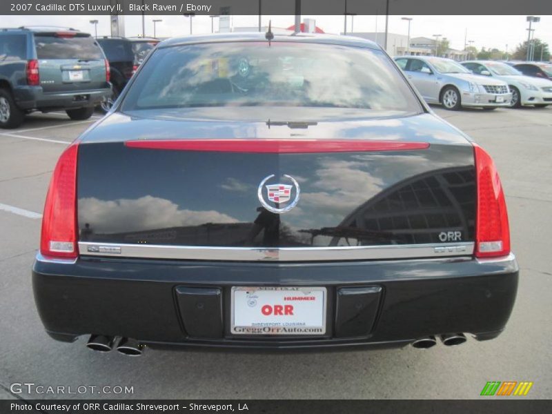 Black Raven / Ebony 2007 Cadillac DTS Luxury II