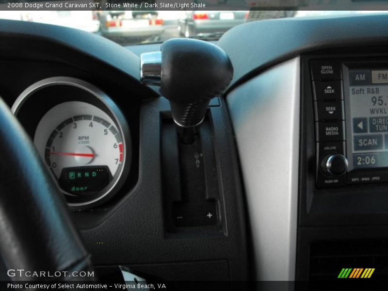 Stone White / Dark Slate/Light Shale 2008 Dodge Grand Caravan SXT