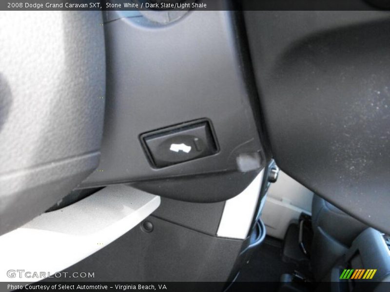 Stone White / Dark Slate/Light Shale 2008 Dodge Grand Caravan SXT