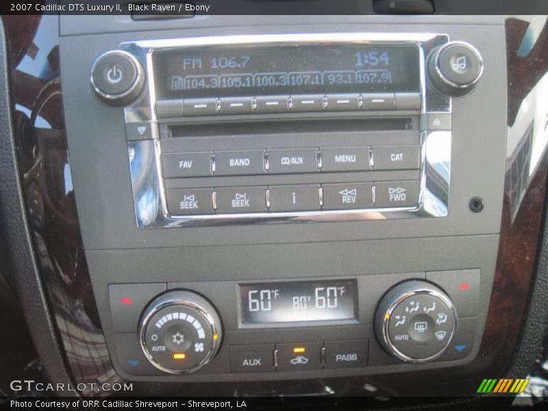 Black Raven / Ebony 2007 Cadillac DTS Luxury II