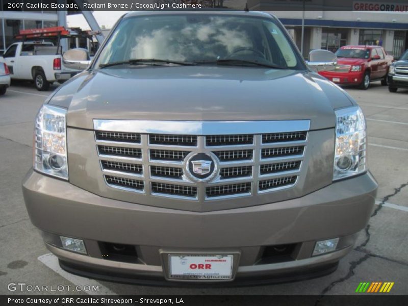 Radiant Bronze / Cocoa/Light Cashmere 2007 Cadillac Escalade