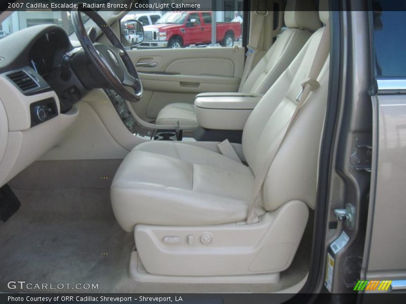 Radiant Bronze / Cocoa/Light Cashmere 2007 Cadillac Escalade