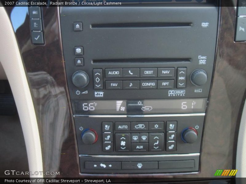 Radiant Bronze / Cocoa/Light Cashmere 2007 Cadillac Escalade
