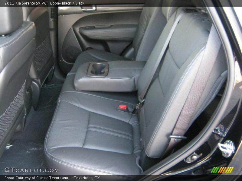 Ebony Black / Black 2011 Kia Sorento SX V6