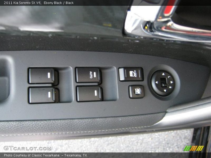 Ebony Black / Black 2011 Kia Sorento SX V6