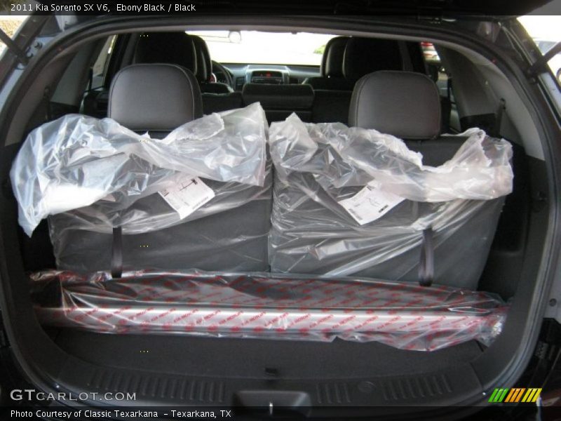  2011 Sorento SX V6 Trunk