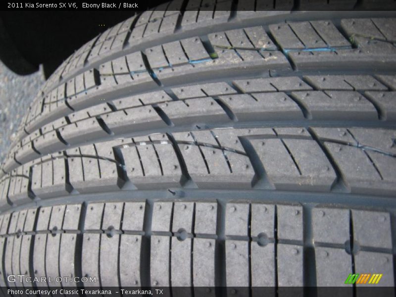 Ebony Black / Black 2011 Kia Sorento SX V6