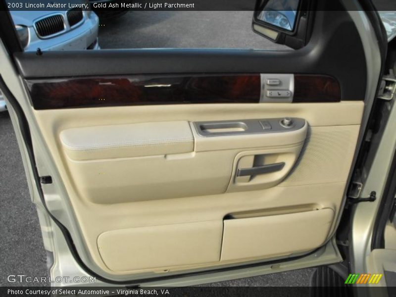 Door Panel of 2003 Aviator Luxury