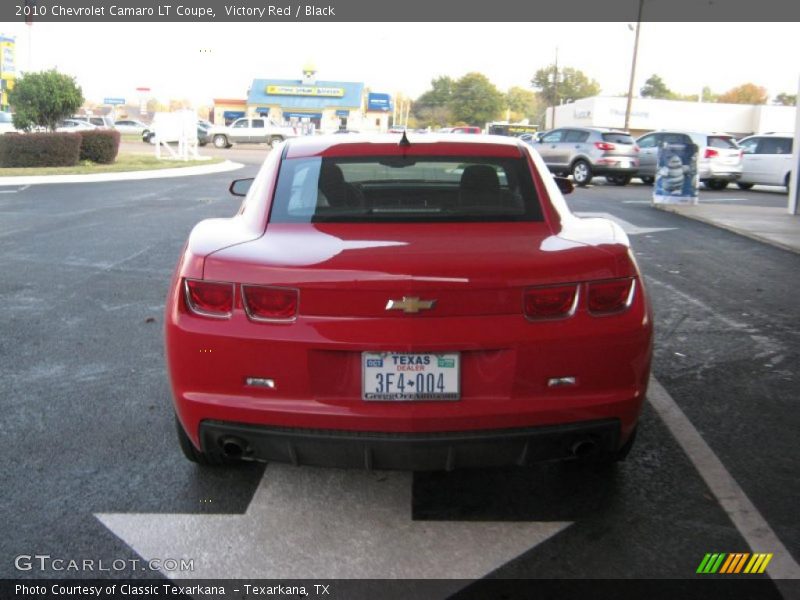 Victory Red / Black 2010 Chevrolet Camaro LT Coupe