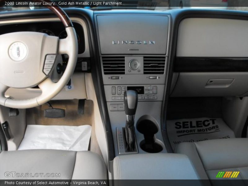 Gold Ash Metallic / Light Parchment 2003 Lincoln Aviator Luxury