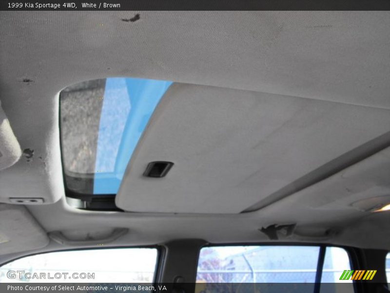 Sunroof of 1999 Sportage 4WD