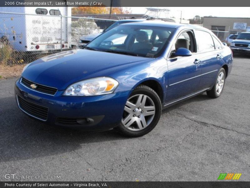 Laser Blue Metallic / Gray 2006 Chevrolet Impala LT