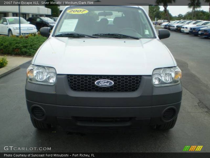 Silver Metallic / Medium/Dark Flint 2007 Ford Escape XLS