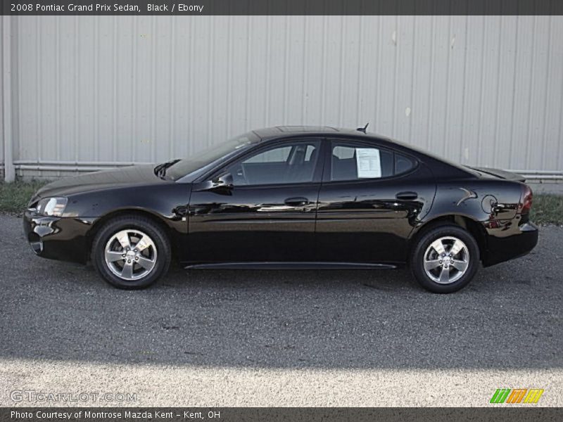 Black / Ebony 2008 Pontiac Grand Prix Sedan