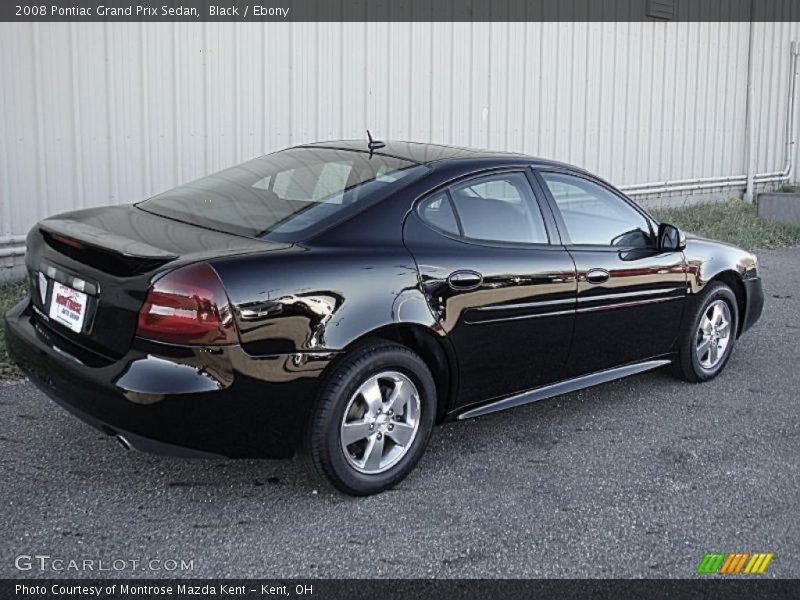 Black / Ebony 2008 Pontiac Grand Prix Sedan