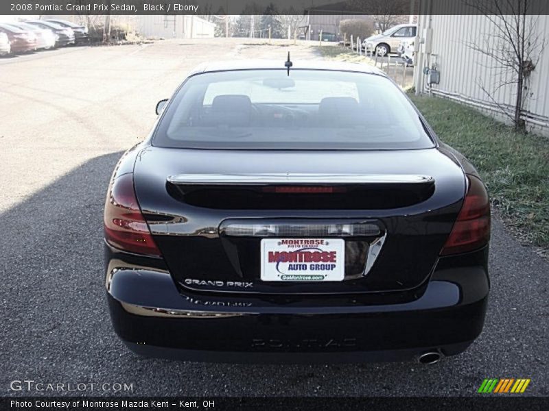 Black / Ebony 2008 Pontiac Grand Prix Sedan