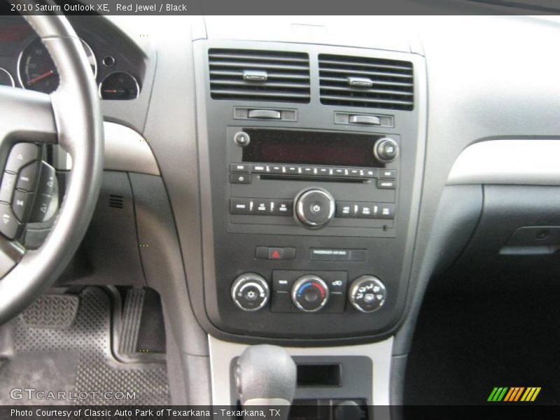 Red Jewel / Black 2010 Saturn Outlook XE