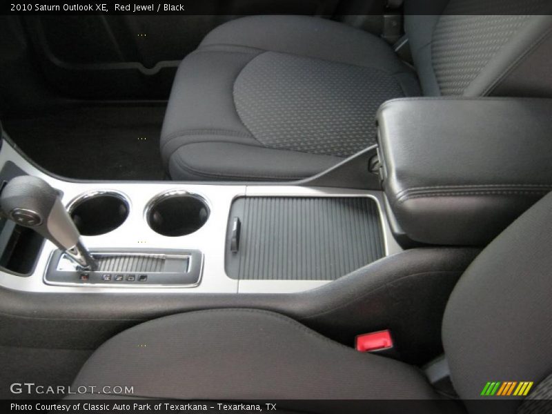 Red Jewel / Black 2010 Saturn Outlook XE