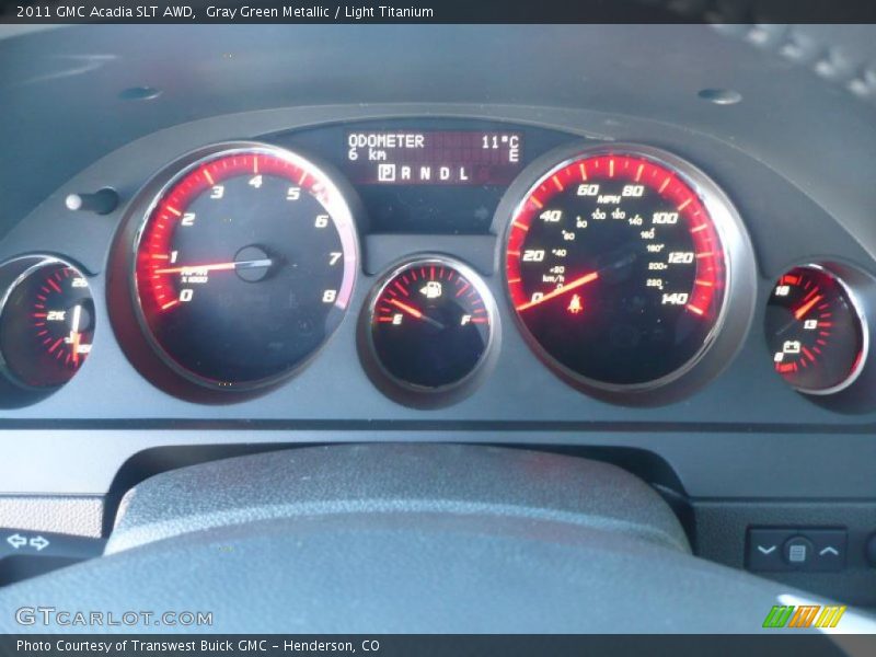  2011 Acadia SLT AWD SLT AWD Gauges