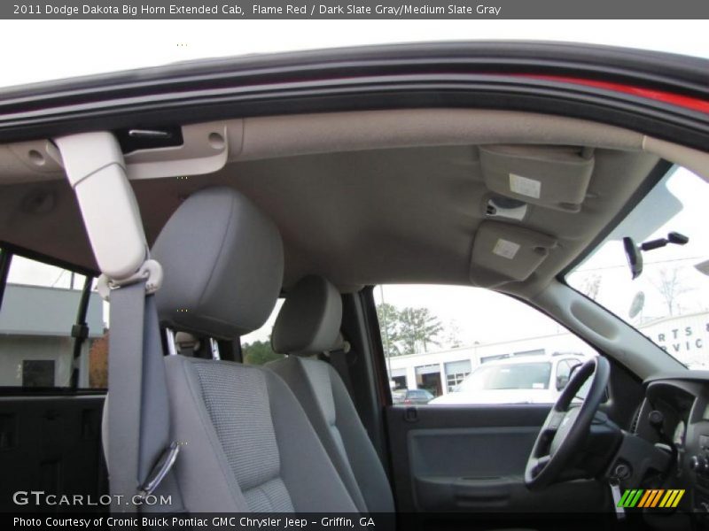 Flame Red / Dark Slate Gray/Medium Slate Gray 2011 Dodge Dakota Big Horn Extended Cab