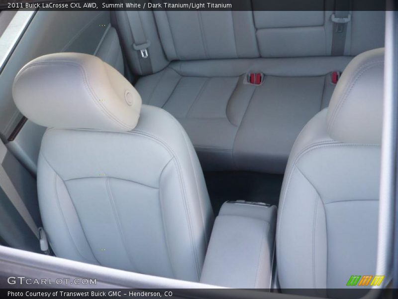 Summit White / Dark Titanium/Light Titanium 2011 Buick LaCrosse CXL AWD